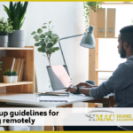 Setting up guidelines for working remotely 2022